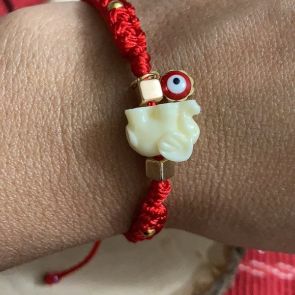 Protection Evil Eye Lucky elephant bracelet - Picture 2 of 12